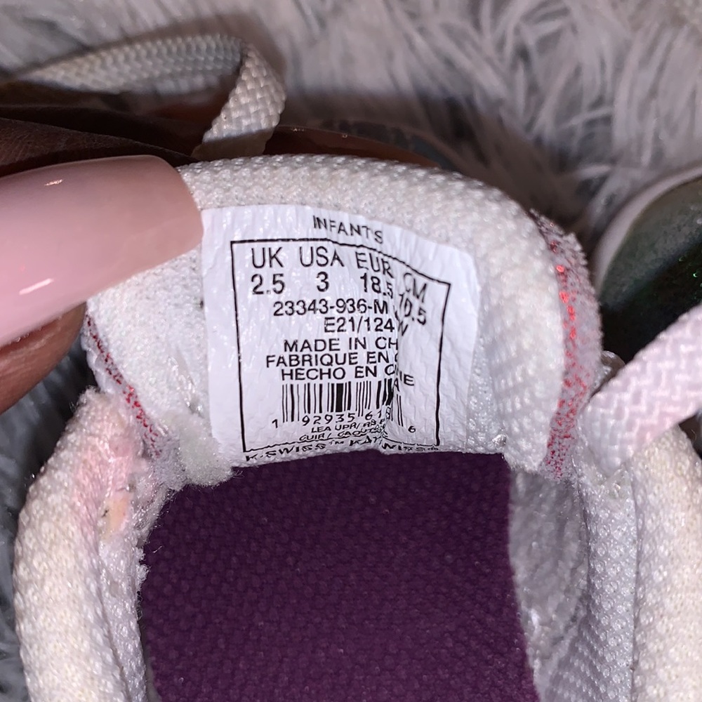 🎀BABY GIRLS K-SWISS🎀 - Picture 8 of 13